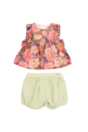 Completo multicolor floreale CHLOÉ KIDS | C2089846Y